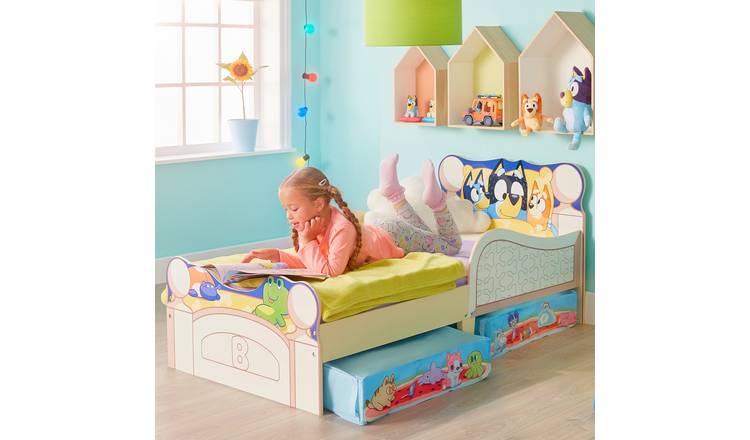 Bluey Toddler Bed with Drawer