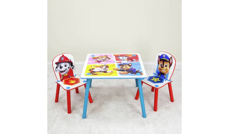 Paw Patrol Kids Table & 2 Chairs