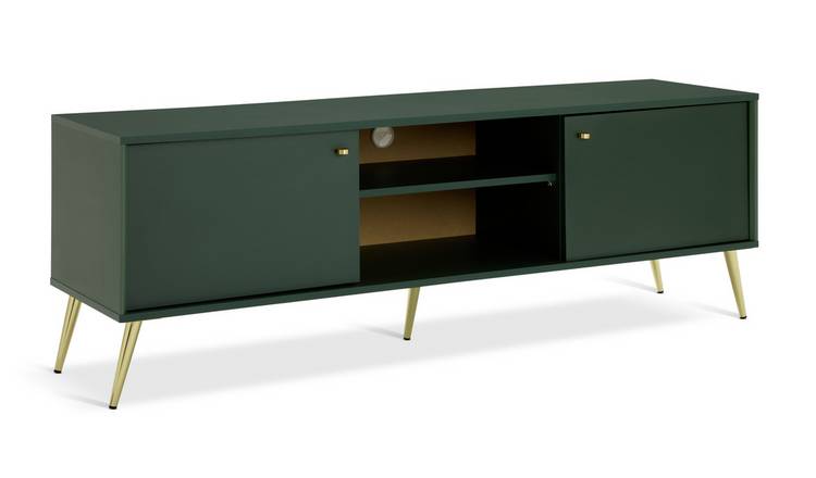 Habitat Moana 2 Door TV Unit - Green