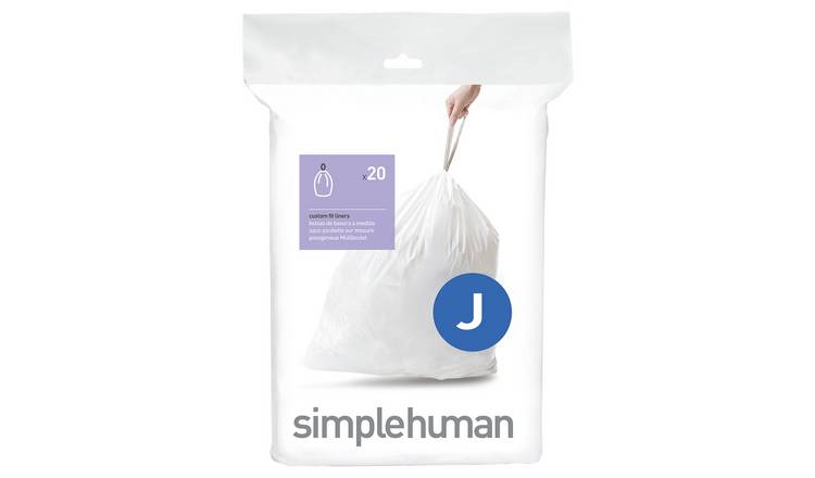 Simplehuman 45L Code J Bin Liners - Pack of 100