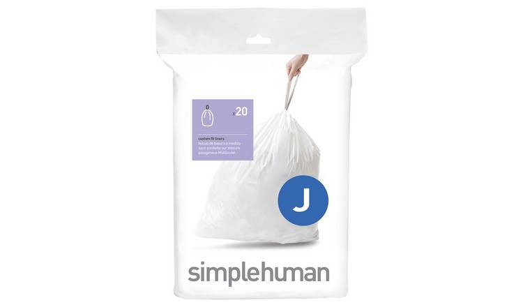 simplehuman 45L Code J Bin Liners - Pack of 100