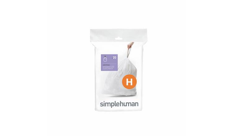 simplehuman 35L Code H Bin Liners - Pack of 100