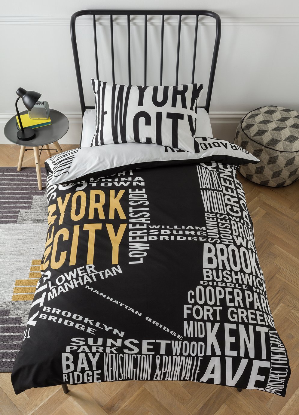 Argos Home NYC Word Map Bedding Set Review