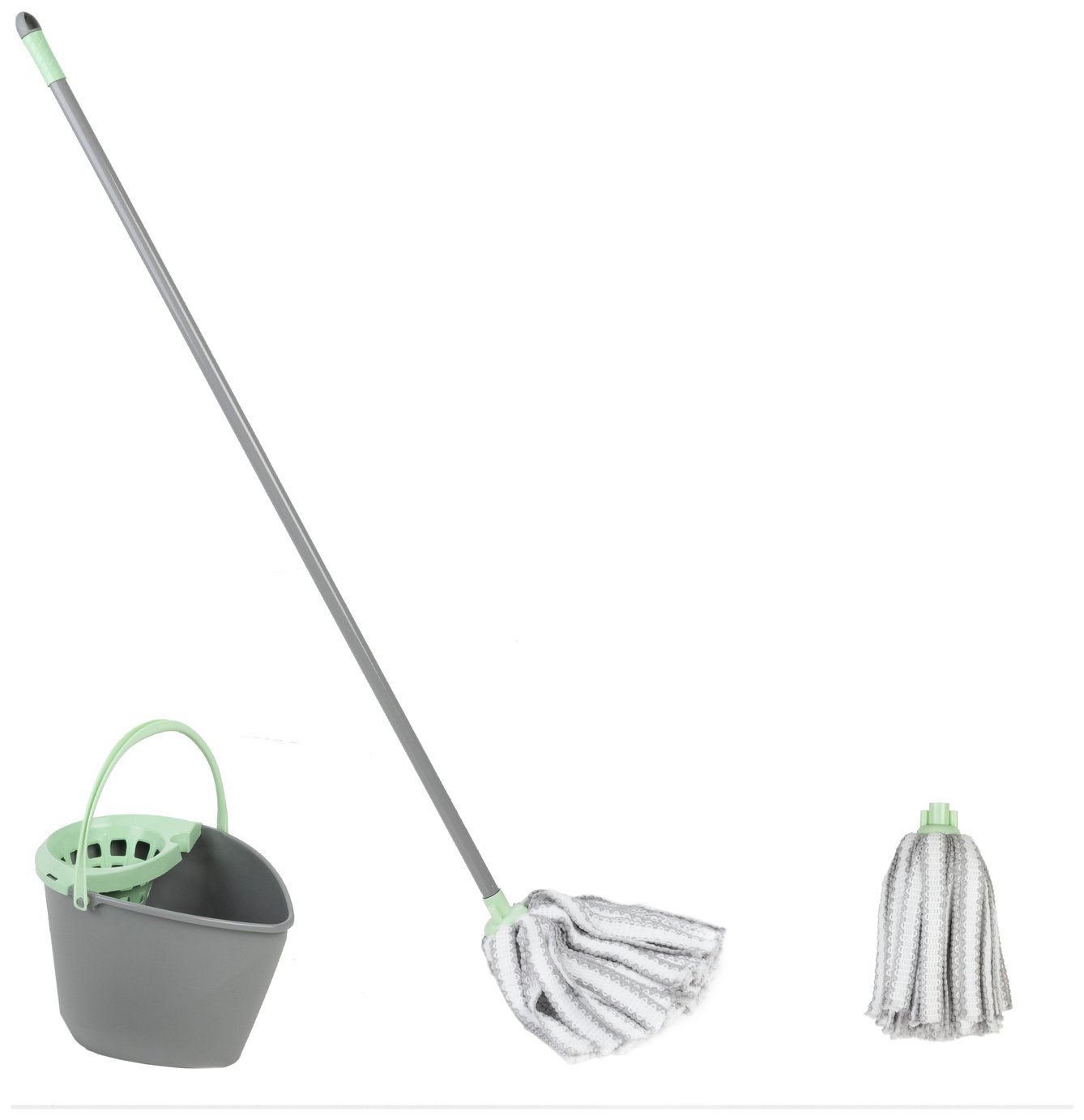 Charles Bentley Rethink Recycled 12L Microfibre Mop Set