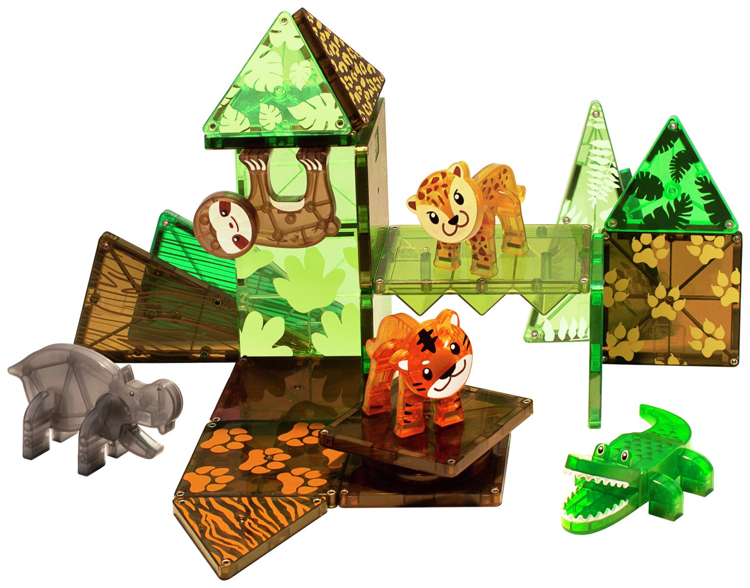 Magna-Tiles Jungle 25 Pieces Set