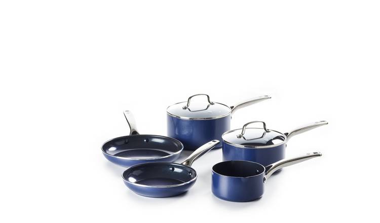 Blue Diamond 20-Piece Ceramic Nonstick Cookware Set