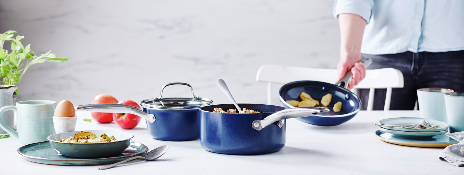 Blue Diamond 5 Piece Non Stick Ceramic Pan Set Review