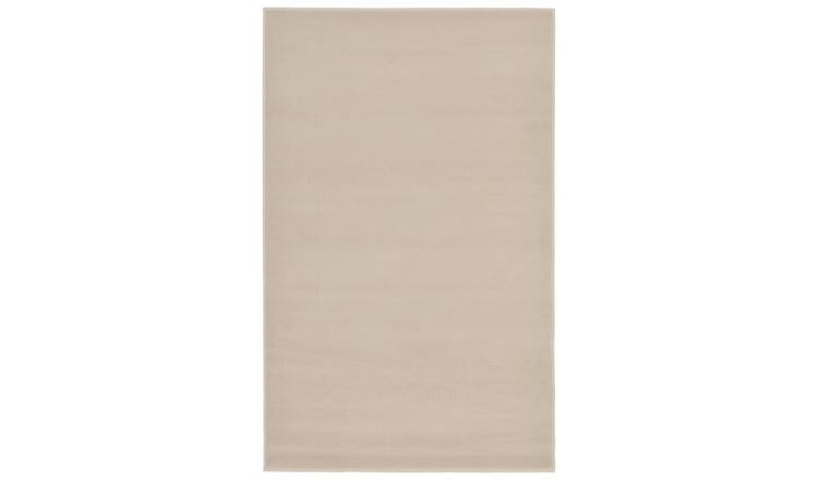 Homemaker Adorn Plain Natural Cut Pile Rug - 230x160cm