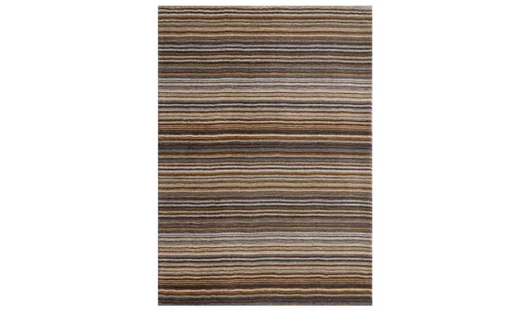 Homemaker Connor Skinny Stripe Rug - 160x230cm - Natural