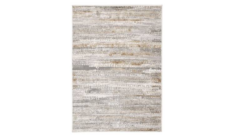 Cadiz Abstract Grey Rug - 120x170cm