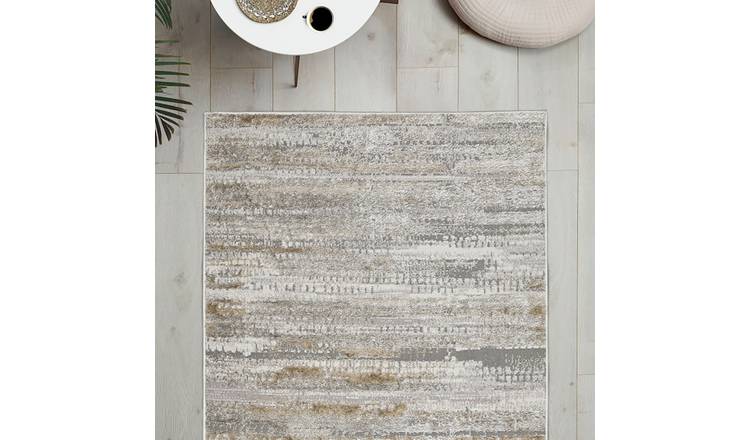 Homemaker Cadiz Abstract Grey Rug - 160x230cm