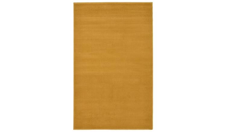 Homemaker Adorn Plain Rug - 160x230cm - Ochre