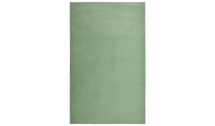 Homemaker Adorn Plain Rug - 80x150cm - Sage