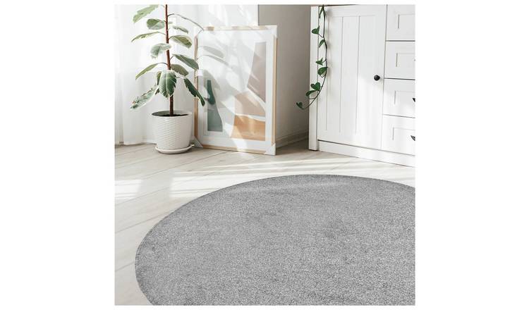 Relay Circle Rug - 133x133cm - Grey