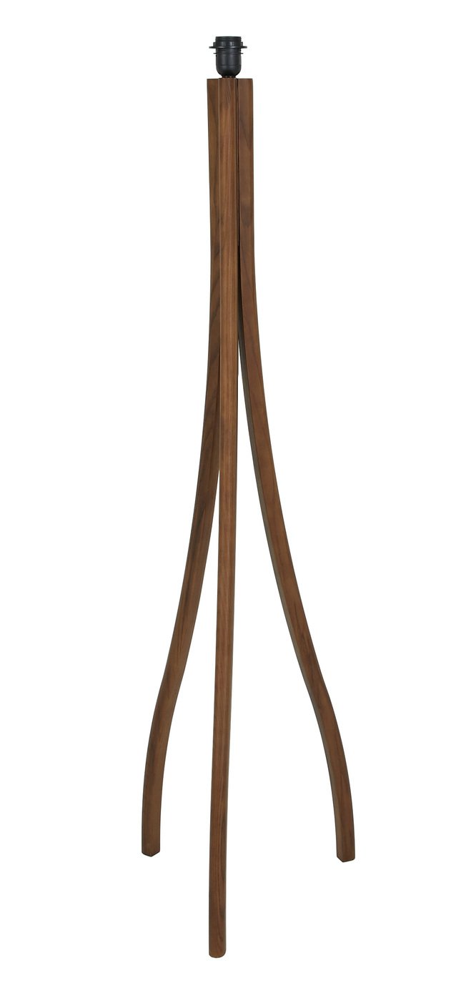 Habitat Harmony Floor Lamp Base - Walnut