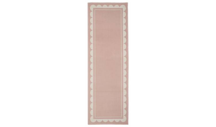 Homemaker Maestro Scallop Runner - 67x200cm - Pink