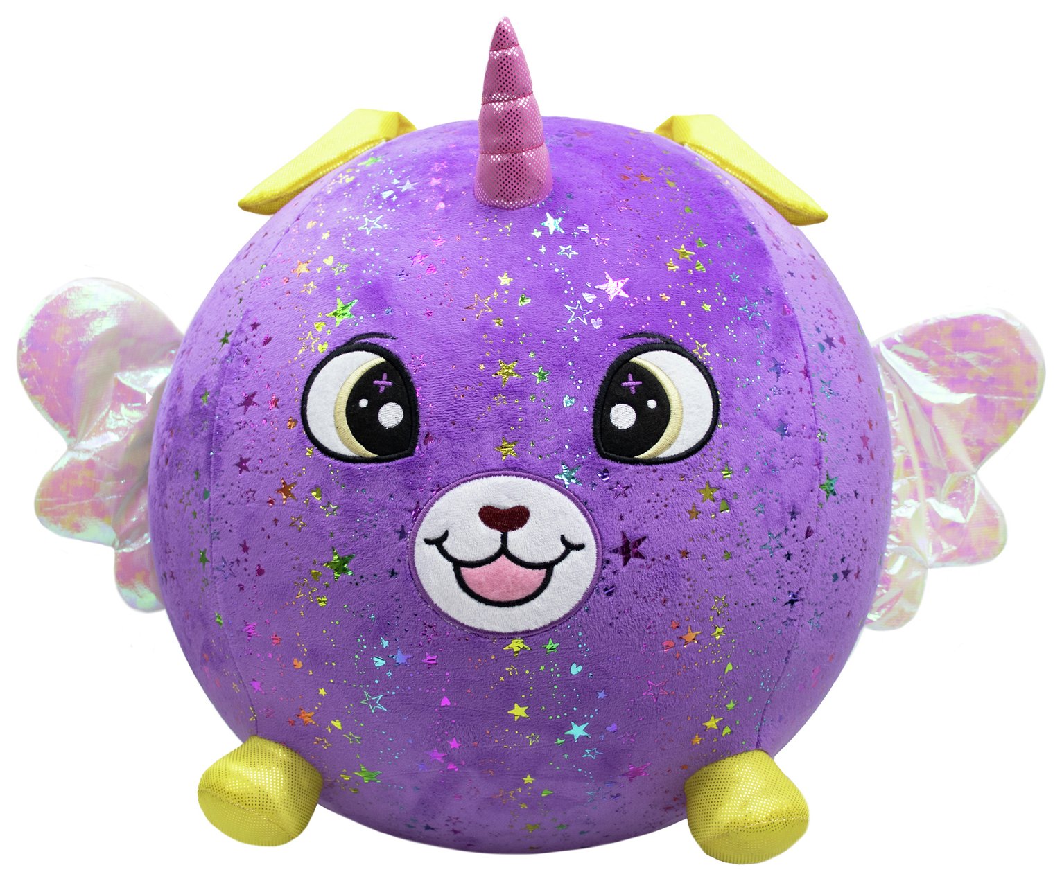 Biggies Supersize Inflatable Purple Plush
