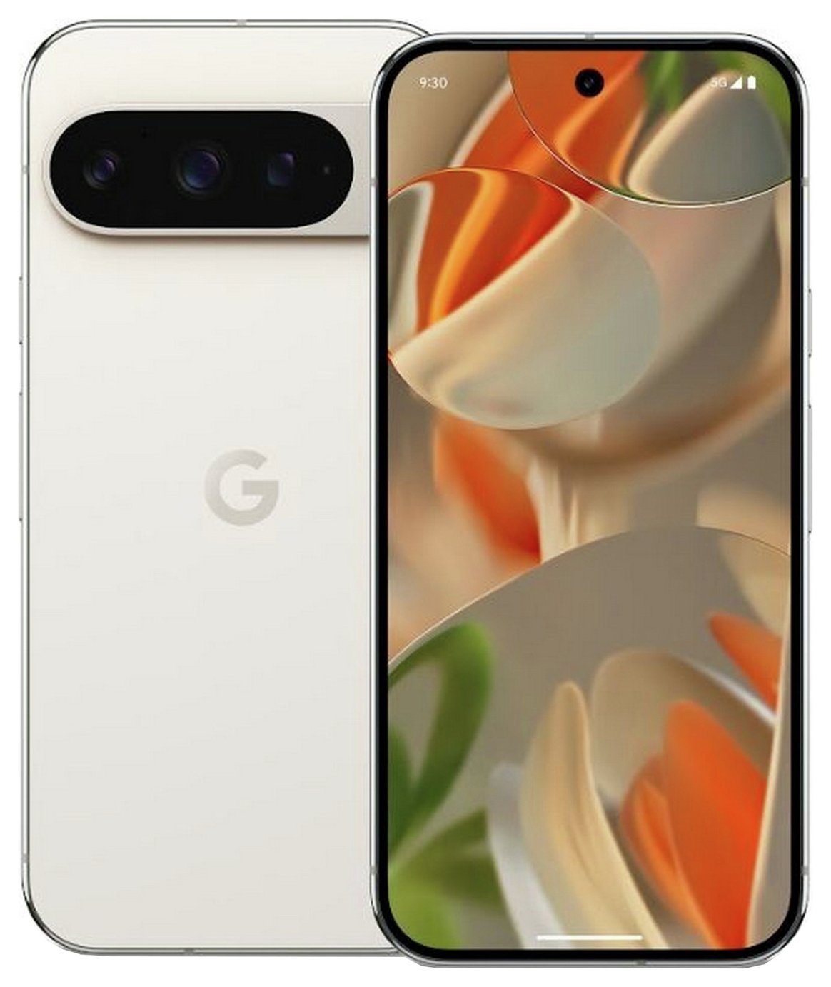 SIM Free Google Pixel 9 Pro XL 5G 512GB AI Phone - Porcelain