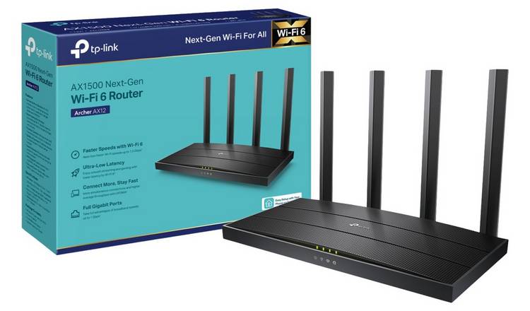 TP-Link Archer AX12 Dual Band Wi-Fi 6 AX1500 Router