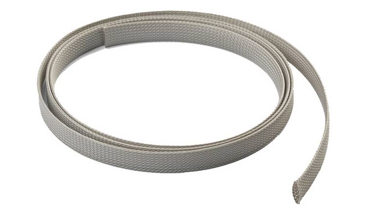 One For All WM5022 - 2m Braided Cable Sleeve - Grey