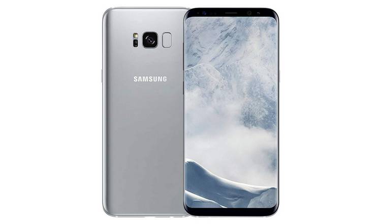 SIM Free Refurbished Samsung S8 Plus 64GB Mobile - Silver