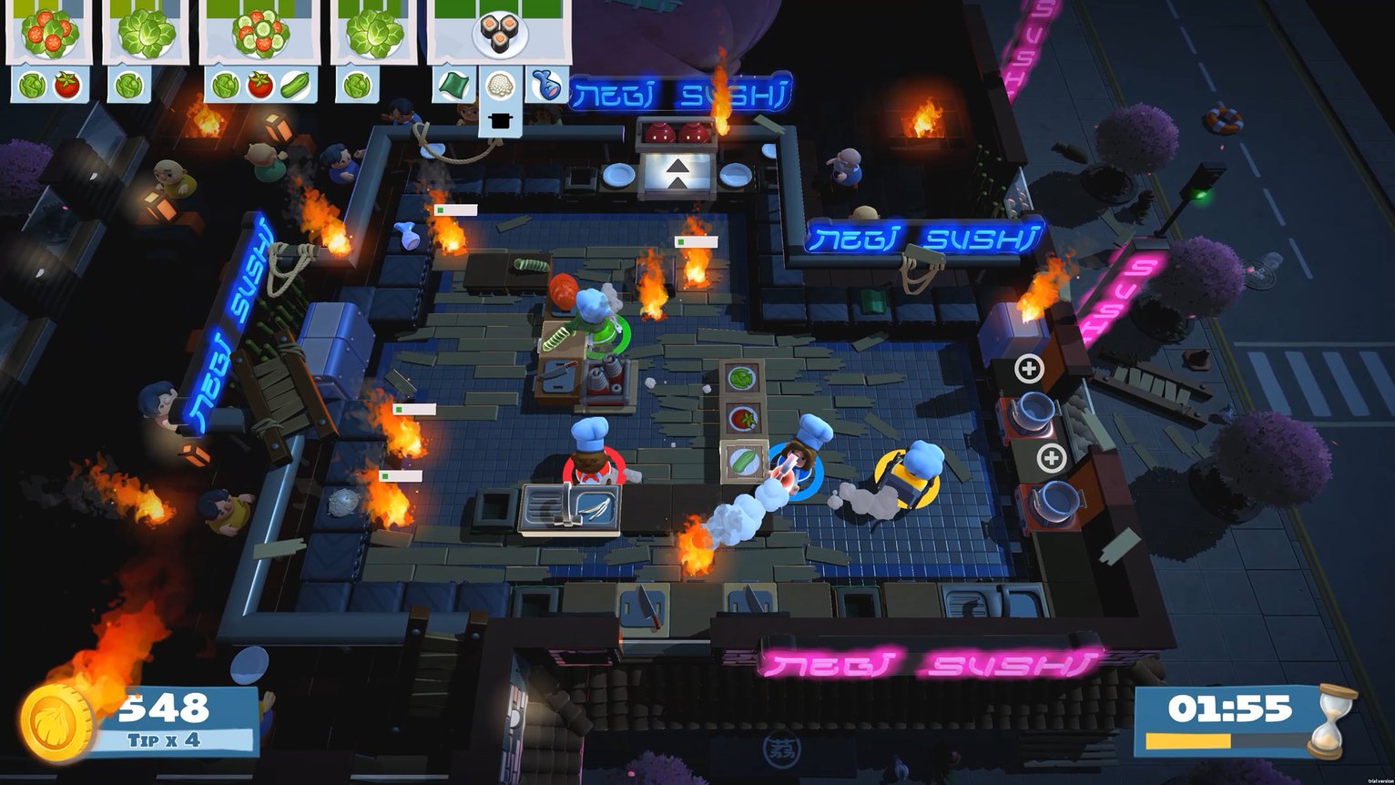 Overcooked 1 and 2 Double Pack PS4 Game Review