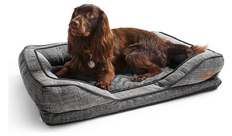 Silenight Orthopaedic Grey Dog Bed - Large