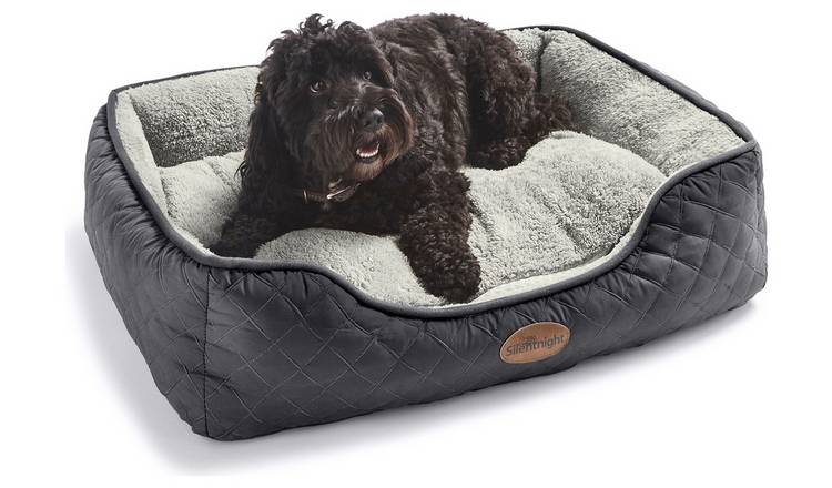 Silentnight Airmax Dark Grey Dog Bed - Small