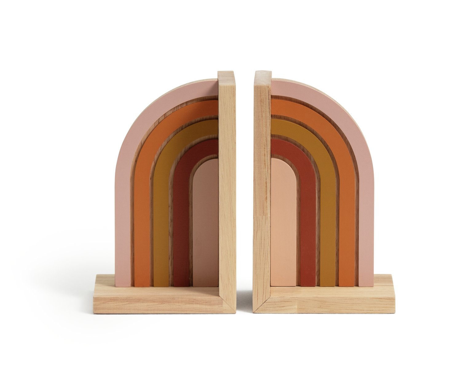 Habitat Kids Rainbow Bookends - Multicoloured