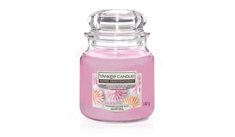Home Inspiration Medium Jar Candle - Sugared Blossom