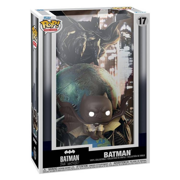 Funko Pop Comic Cover DC Batman The World  0
