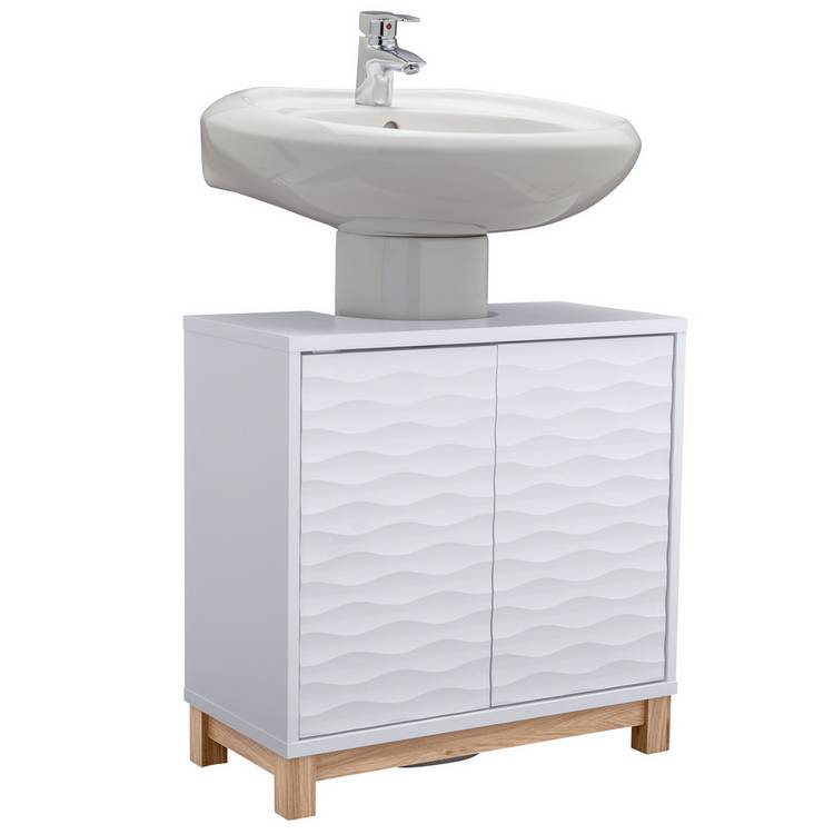 Buy Habitat Zander Under Sink Unit White Under sink storage Habitat