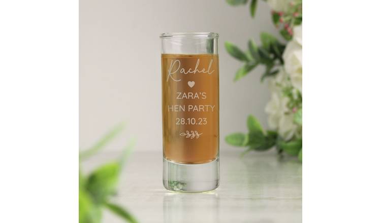 Personalised Message Shot Glass