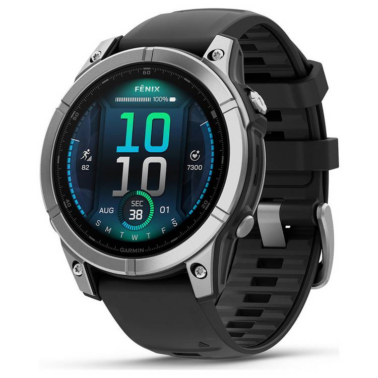 Garmin Fenix E 47mm Smart Watch - Graphite 0