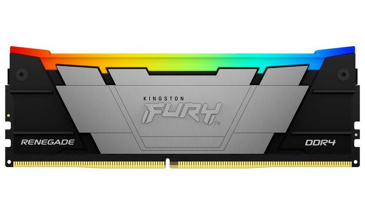 Kingston FURY Renegade 32GB DDR4 RGB Memory - Black & Silver