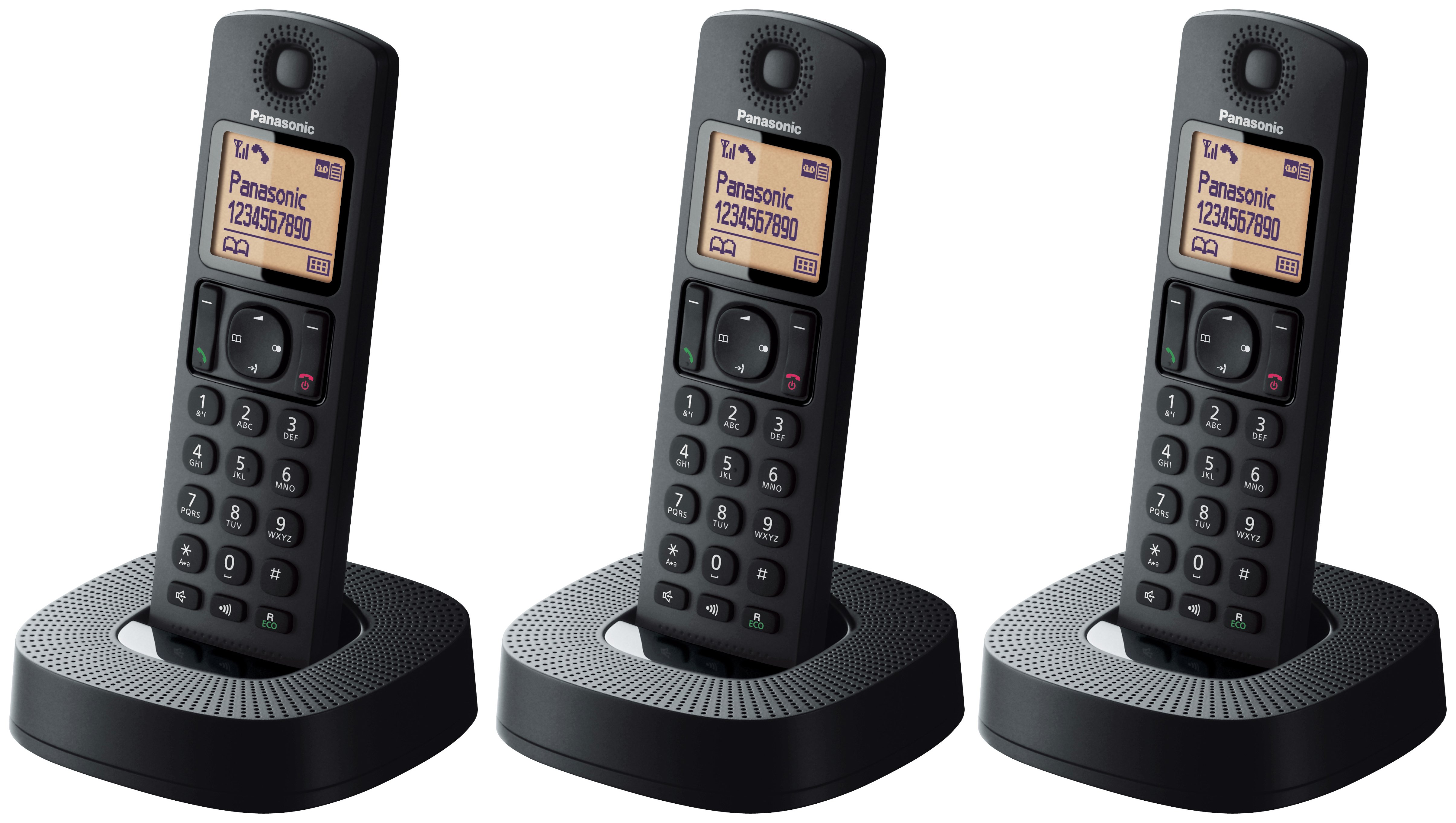 Panasonic Cordless Telephone with Answer Machine - Triple