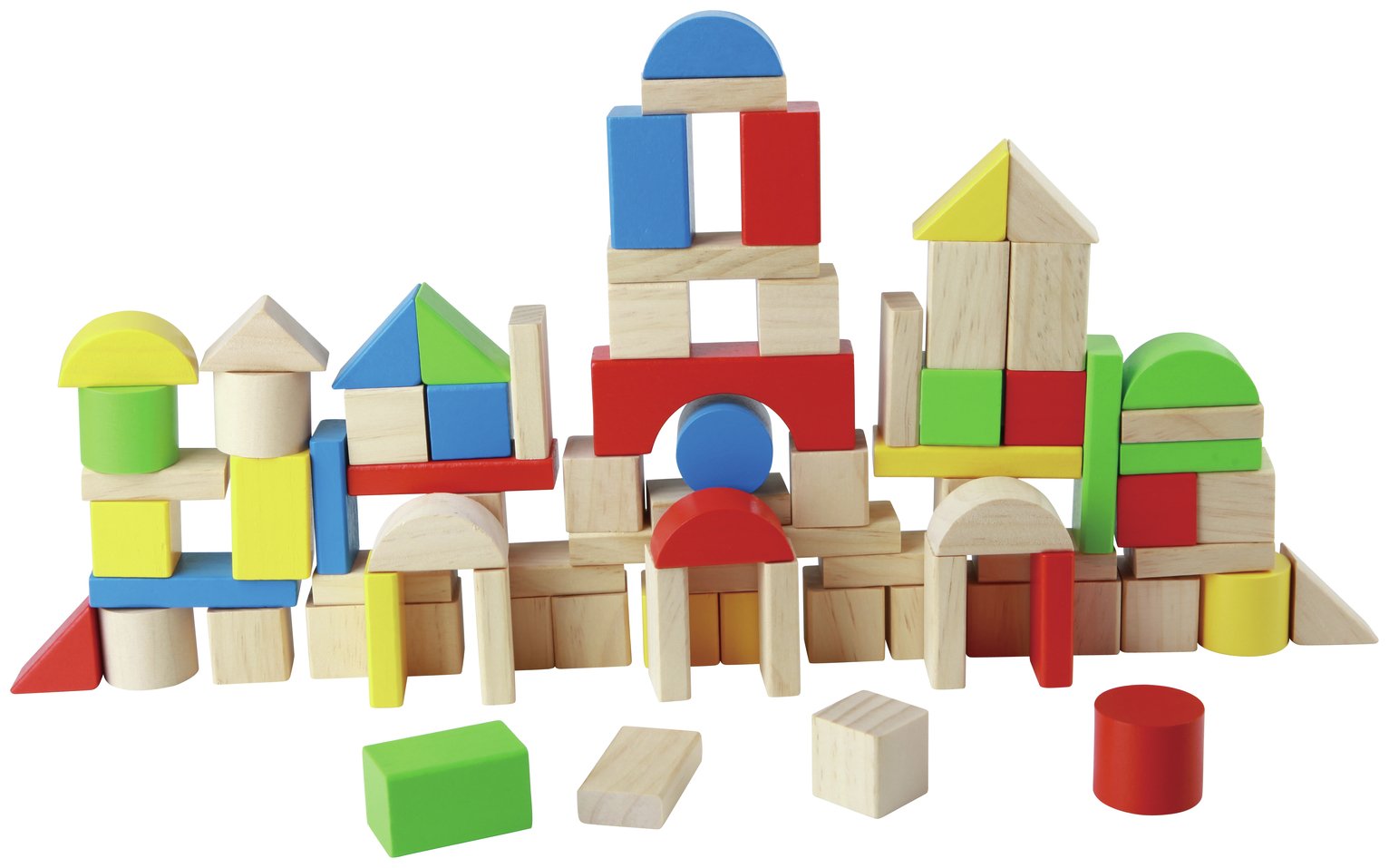 Chad Valley Wooden 80 Piece Block Set Reviews