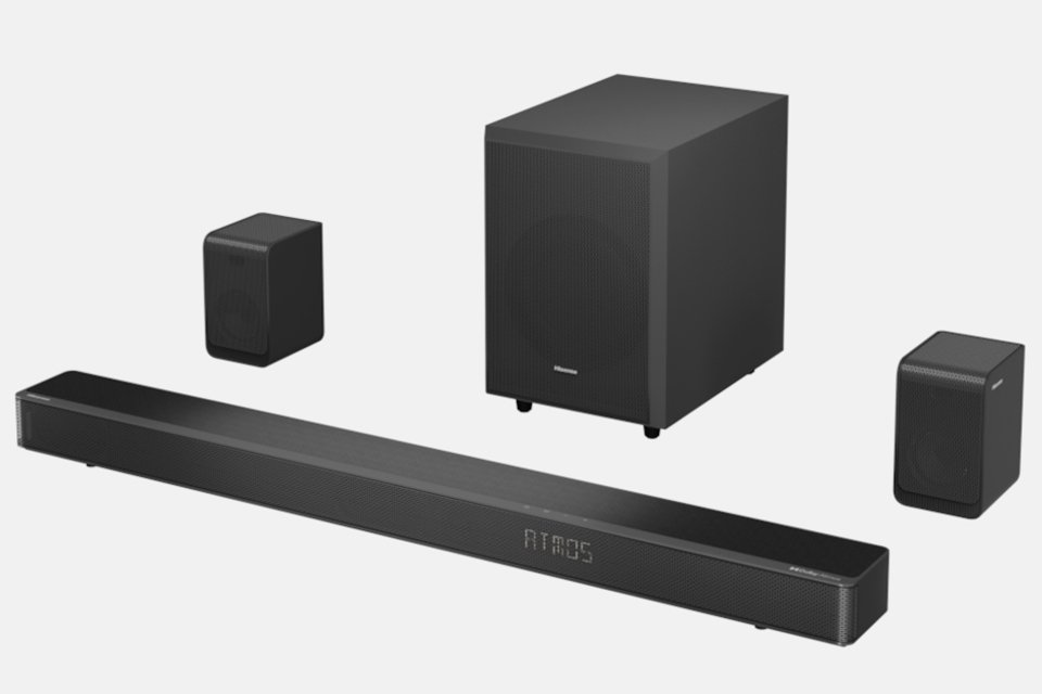 Hisense AX5125H 5.1.2Ch Sound Bar with Rear Speakers & Sub.