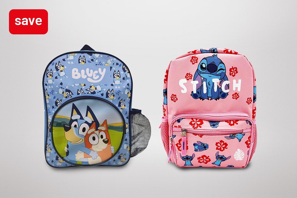 Save 25% on selected backpacks this Christmas. Backpacks they’ll love under the tree.