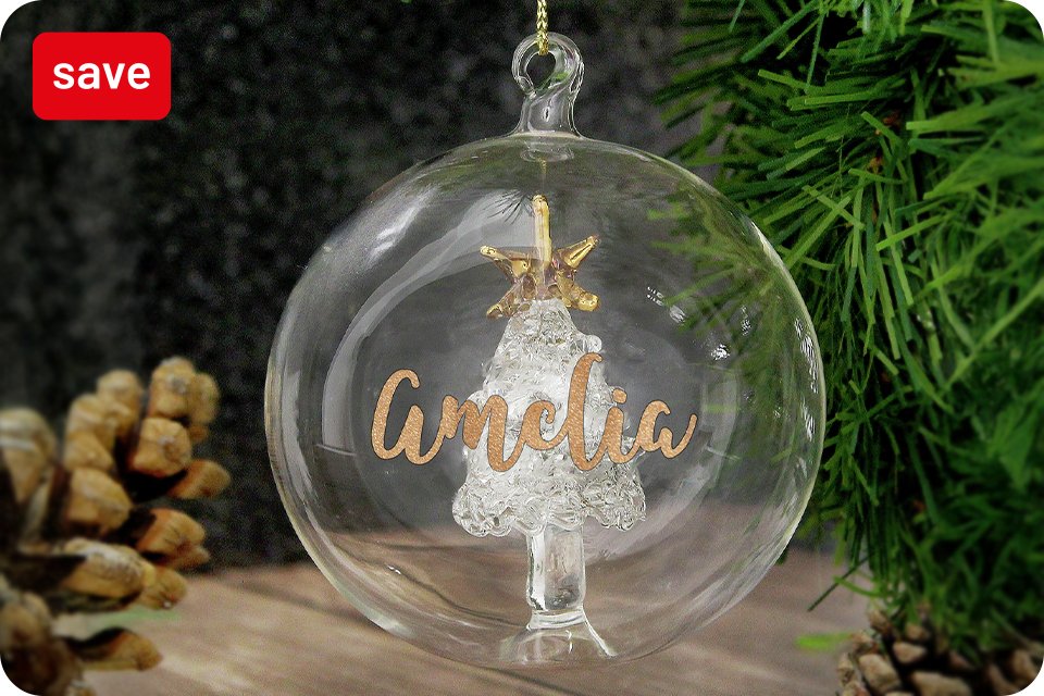 Save up to 20% on selected personalised gifts. Find the perfect gift.