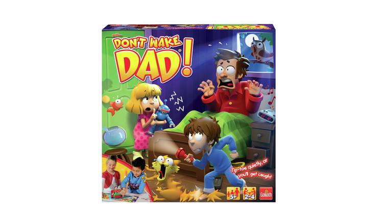 Hasbro Don't Wake Daddy 2011 Board Game for Spare Parts Missing Cards and Stands for sale online 