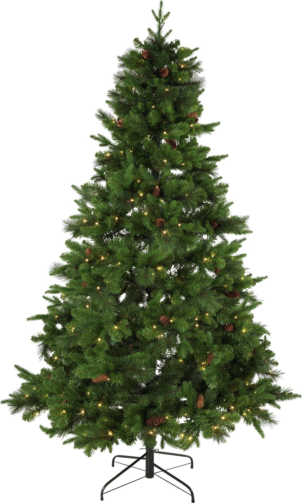 HOME 7ft Berry and Cone Christmas Tree Reviews