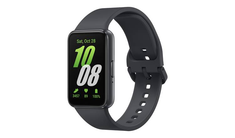 Buy Samsung Galaxy Fit3 40mm Smart Watch Black Fitness and activity trackers Argos