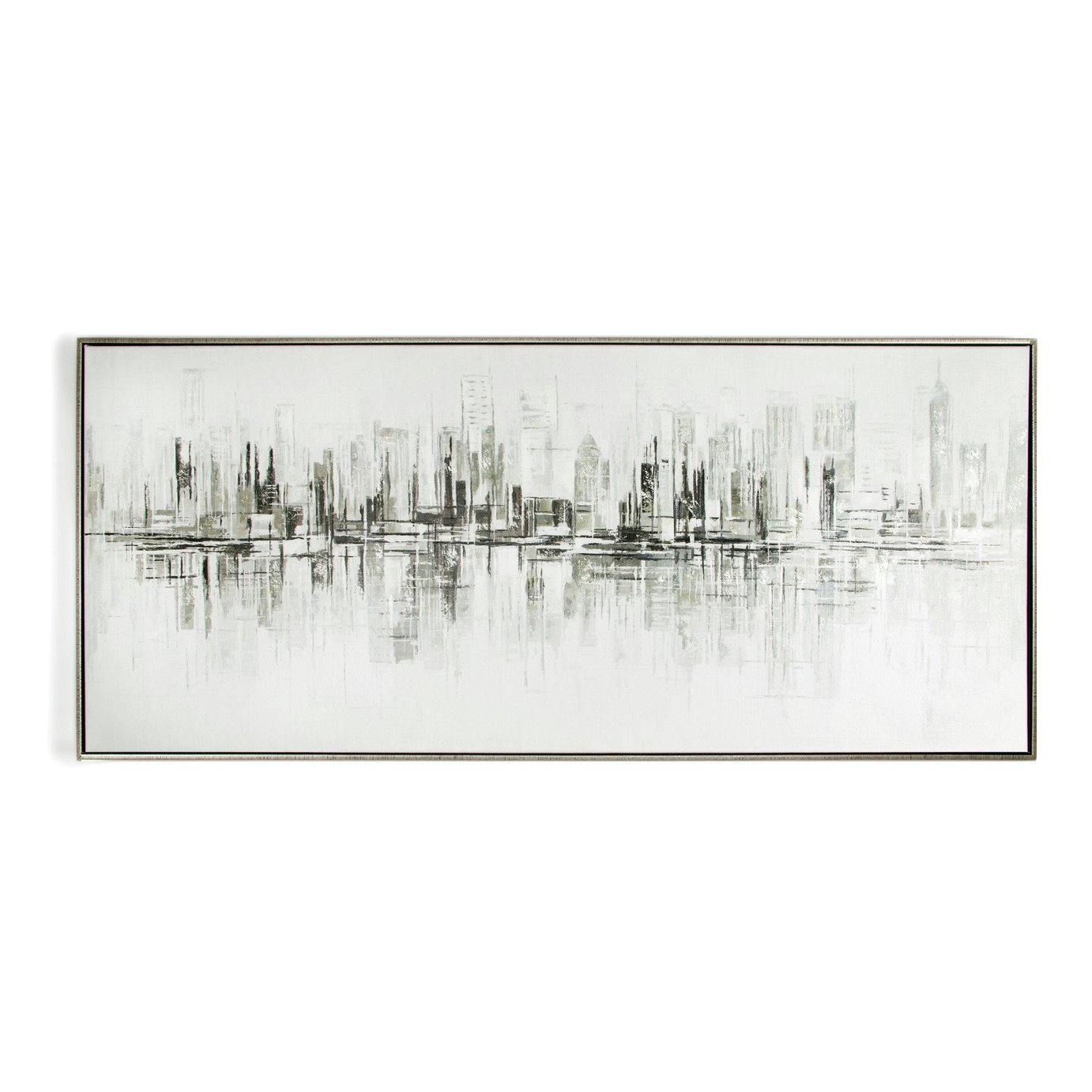 Art for the Home New York Painted Framed Canvas Wall Art