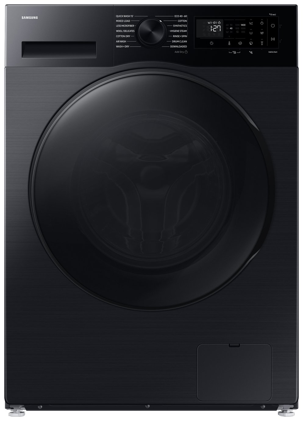 Samsung WD11DG5B15BBEU 11KG/6KG 1400 Spin Washer Dryer-Black