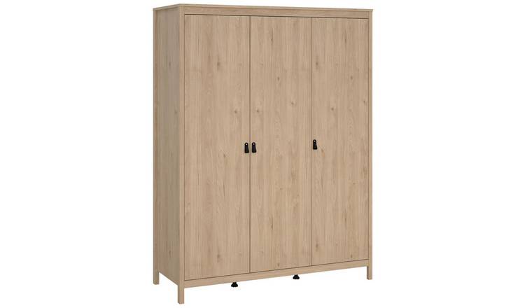 Tvilum Madrid 3 Door Wardrobe - Oak