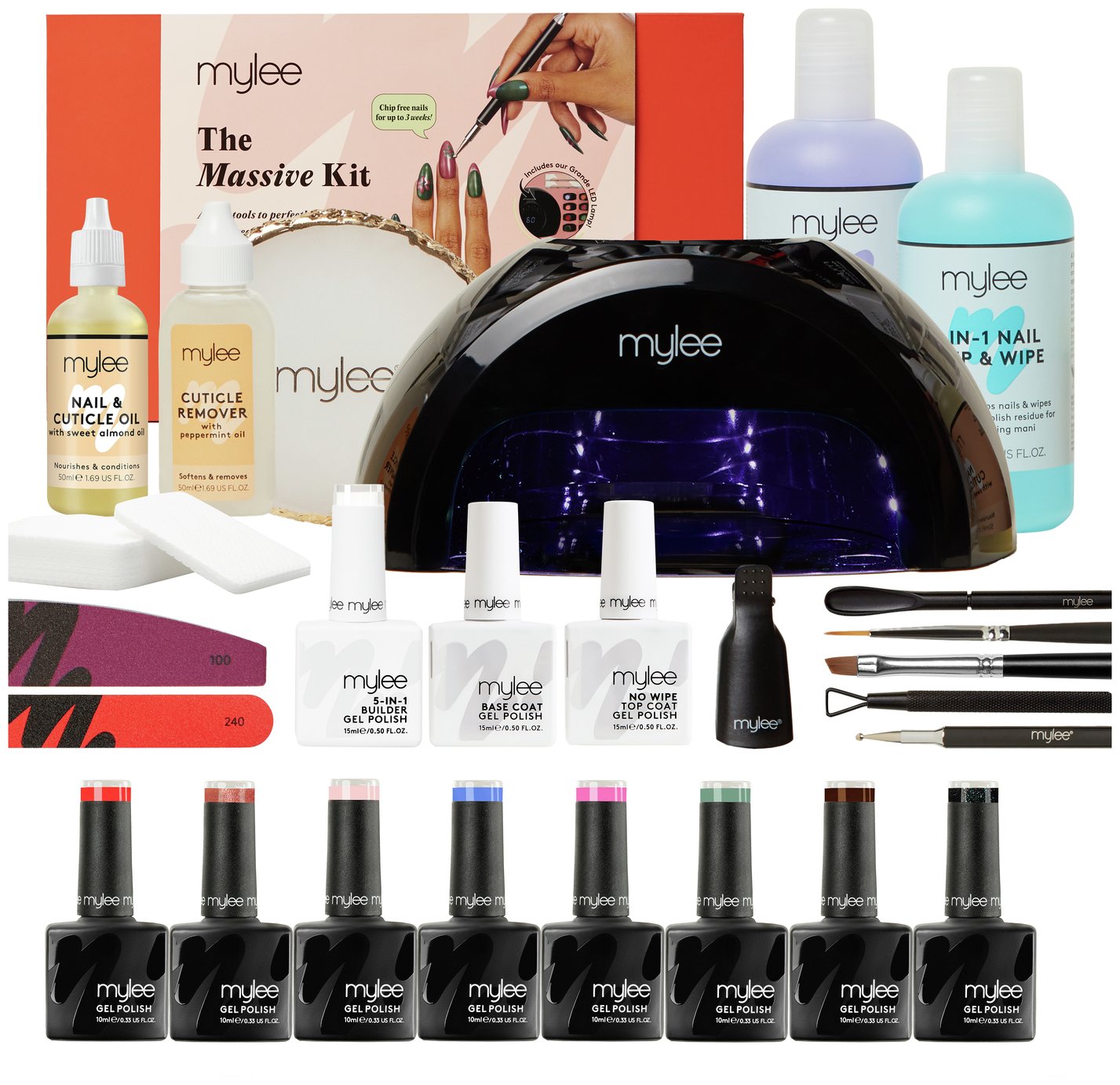 Mylee Gel Nail Polish Massive Nail Kit