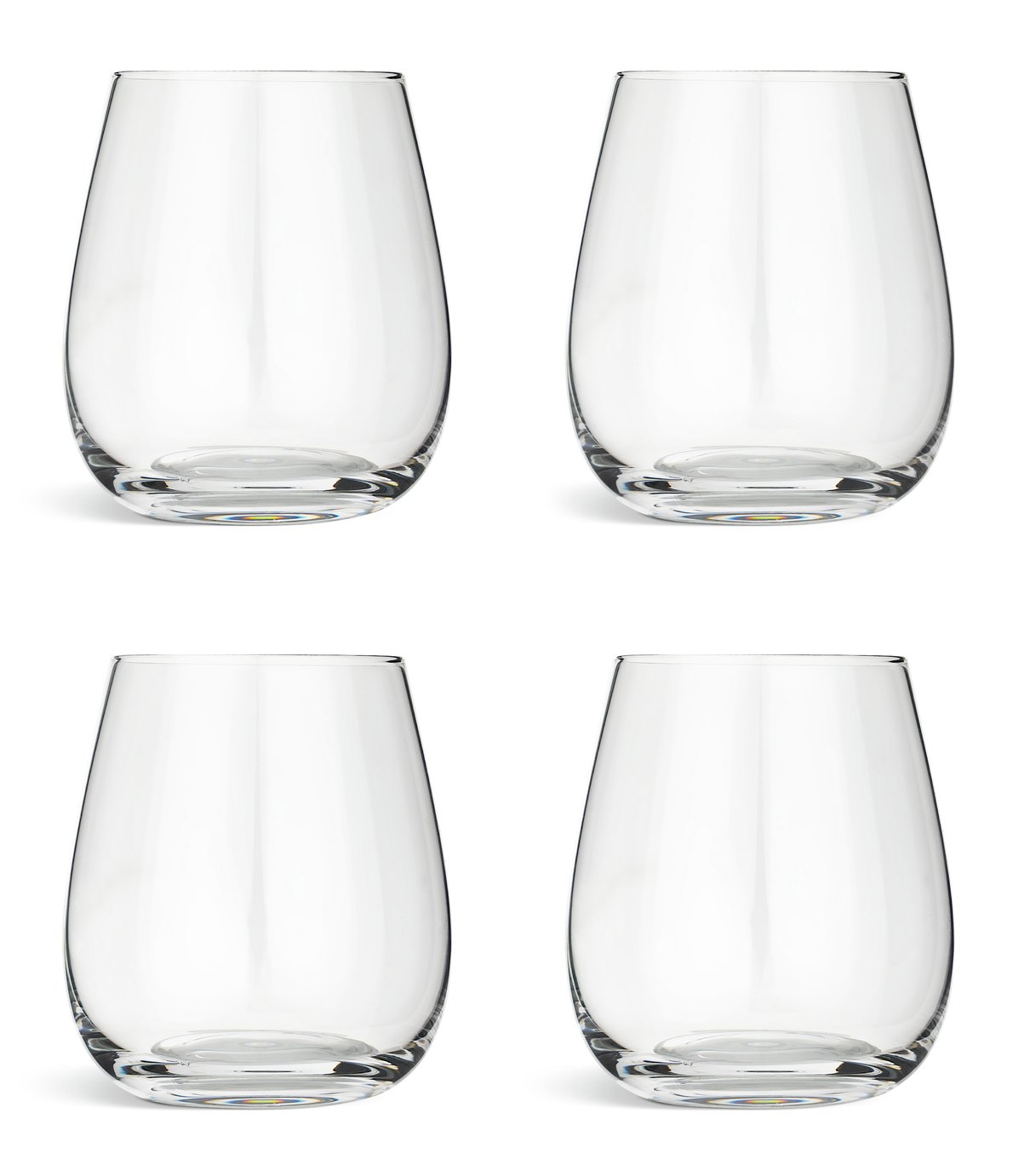 Habitat Apple Set of 4 Tumbler Glasses