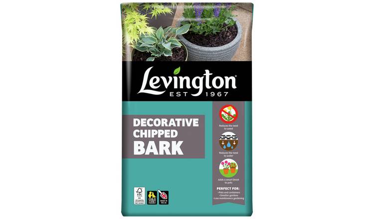 Levington Decorative Chipped Bark - 40L