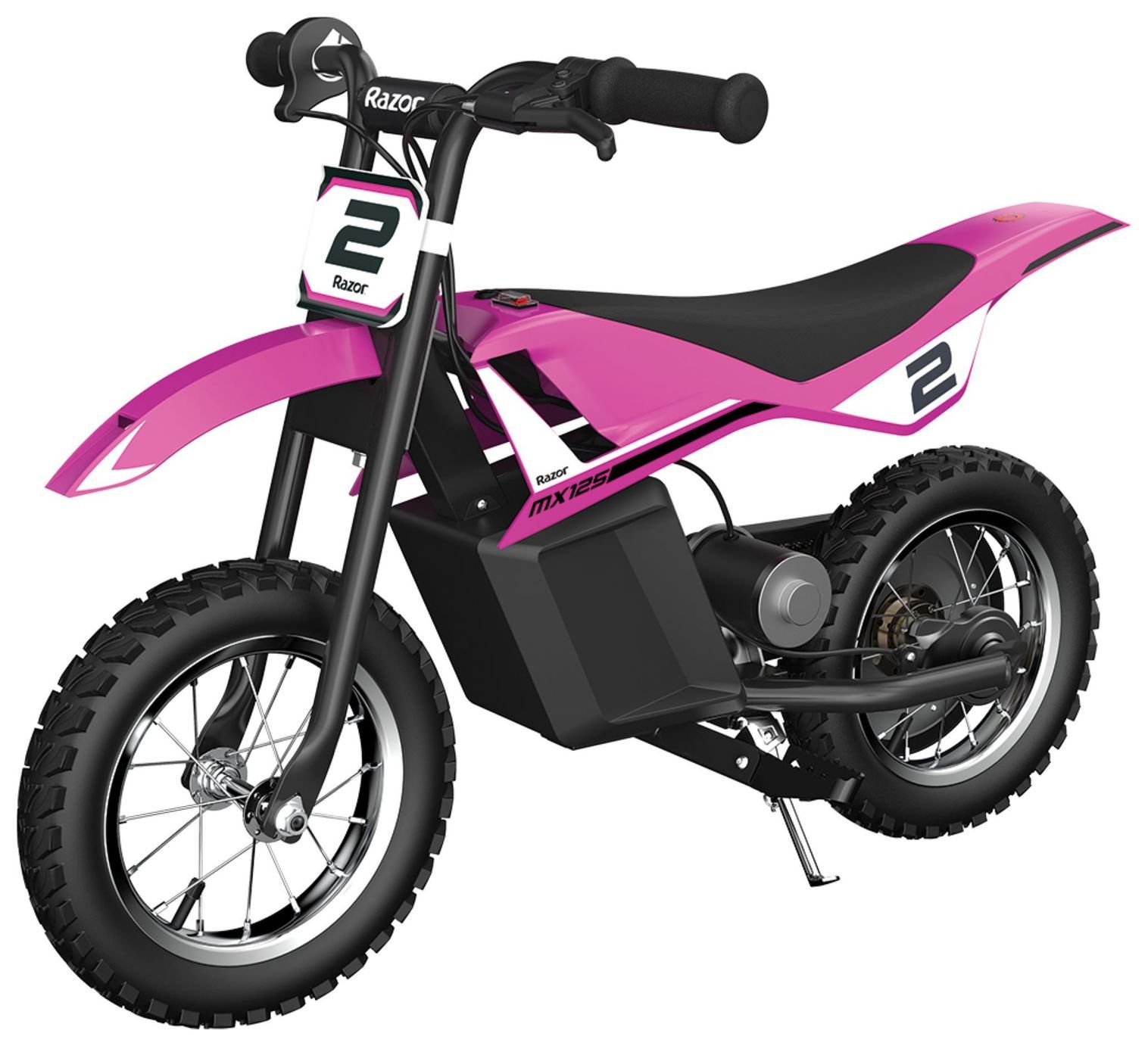 Razor MX125 Electric Dirt Bike Motorbike For Kids - Pink